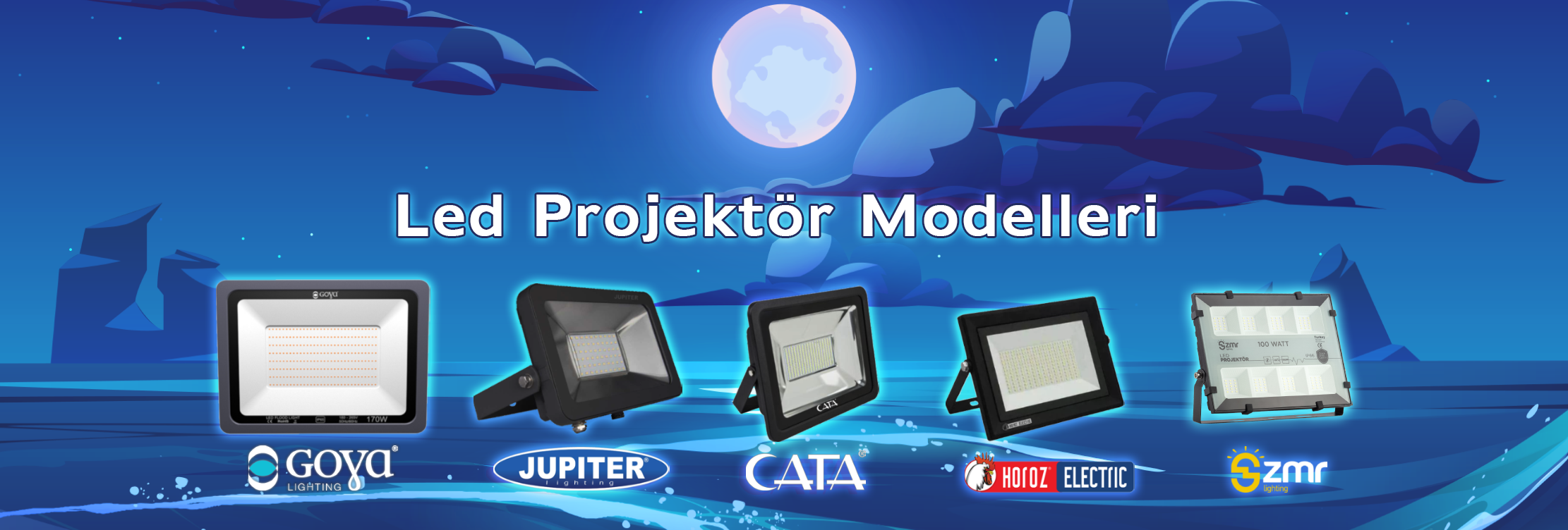 LED PROJEKTOR MODELLERI